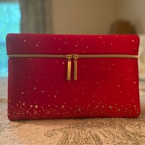 Estée Lauder Makeup Bag-Red